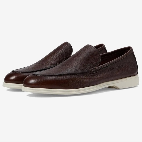To Boot New York Forza brown leather loafers size 8 Mens 1624